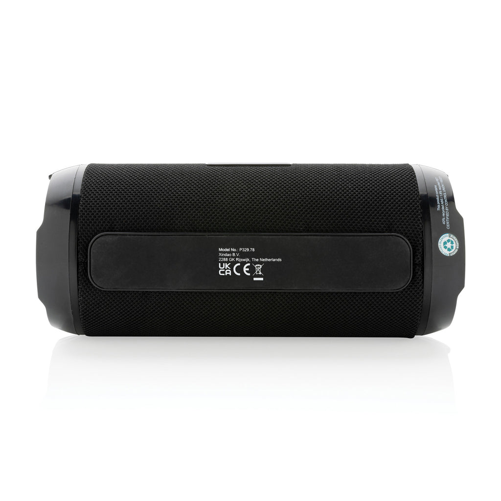 Soundboom Waterproof Speaker, 6W Laser Engraving - Black - View 4