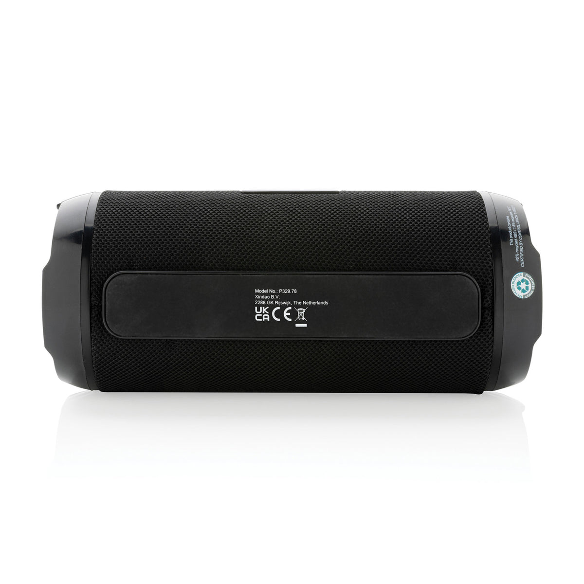 Soundboom Waterproof Speaker, 6W Laser Engraving - Black - View 4