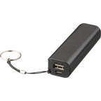 Span Key Ring Power Bank, 1,200 mAh - Black - Photo 2