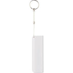 Span Key Ring Power Bank, 1,200 mAh Full Color - White - Photo 4
