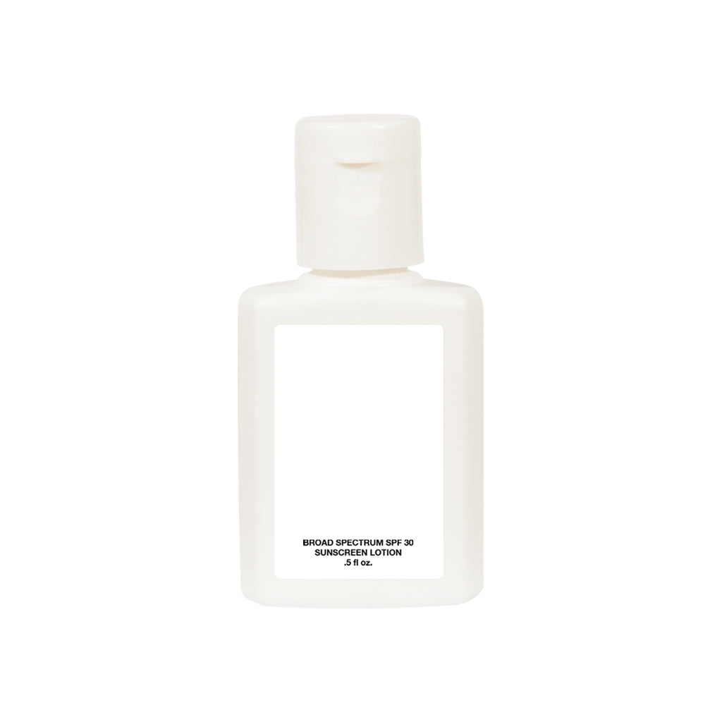 SPF 30 Sunscreen, 0.5 oz - White - White_Label_Blank
