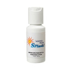 SPF 30 Sunscreen Bottle, 1 oz - White - Full Color on a White Label