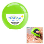 SPF 30 Sunscreen in Recycled ABS, 1.7 oz - Lime Green - White_Label_4CP
