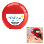 SPF 30 Sunscreen in Recycled ABS, 1.7 oz - Red - White_Label_4CP