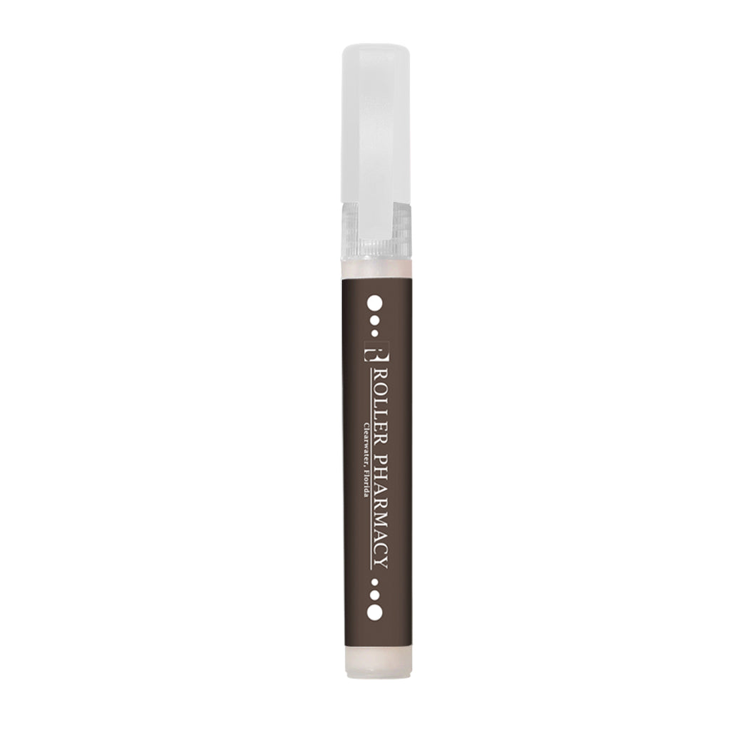 SPF 30 Sunscreen Pen Sprayer, 0.34 oz - Frosted Clear - Full Color on a White Label