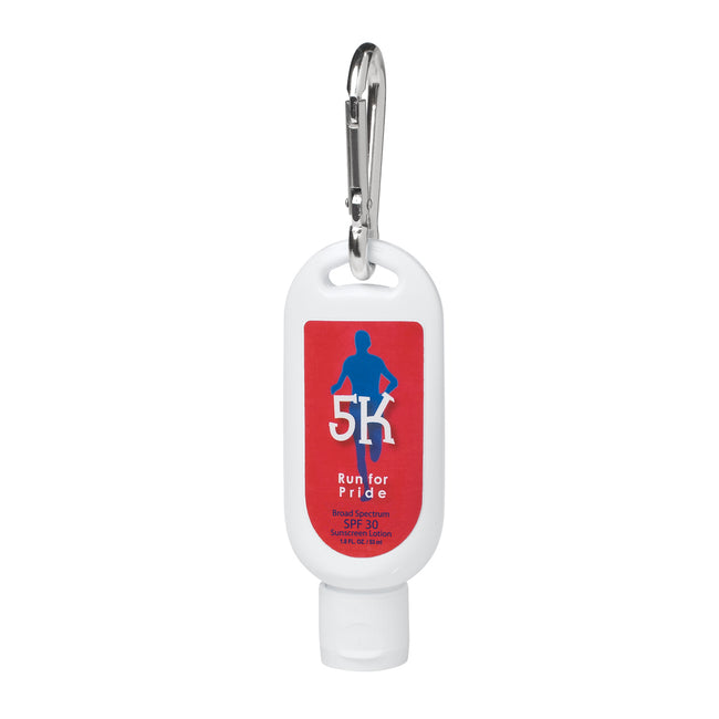 SPF 30 Sunscreen with Carabiner, 1.8 oz
