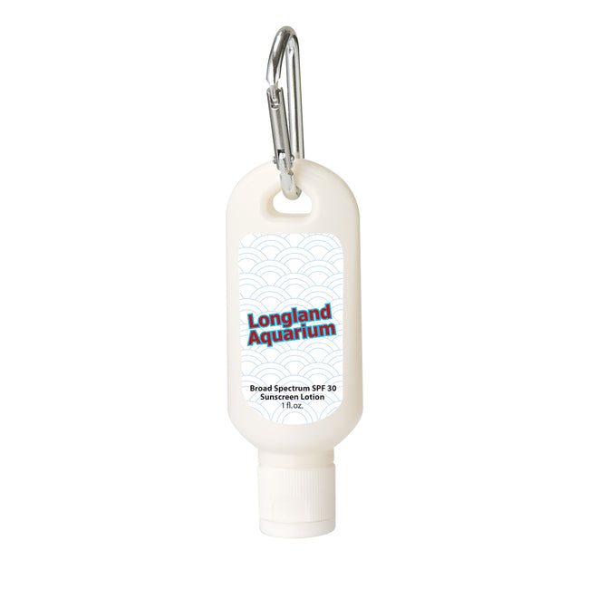 SPF 30 Sunscreen with Carabiner, 1 oz