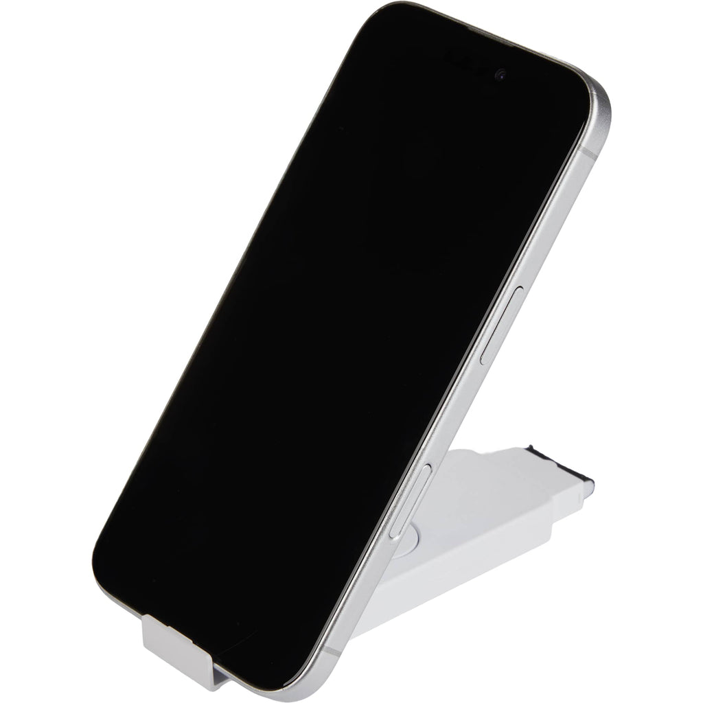 Spin-It Fidget Spinner Phone Stand and Screen Cleaner Full Color - White - Detail 4