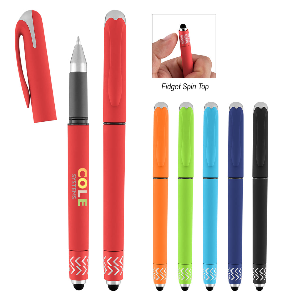 Spin Top Gel Pen and Stylus