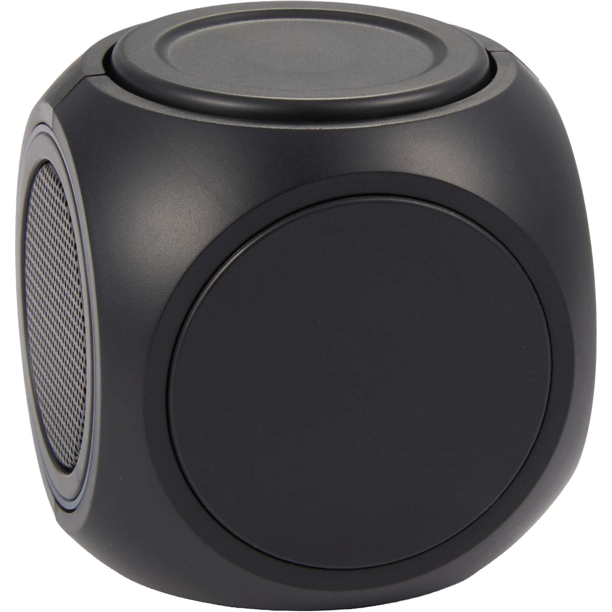 SpinNova Light Up Speaker with Fidget Spinner Full Color - Black - Right Angle