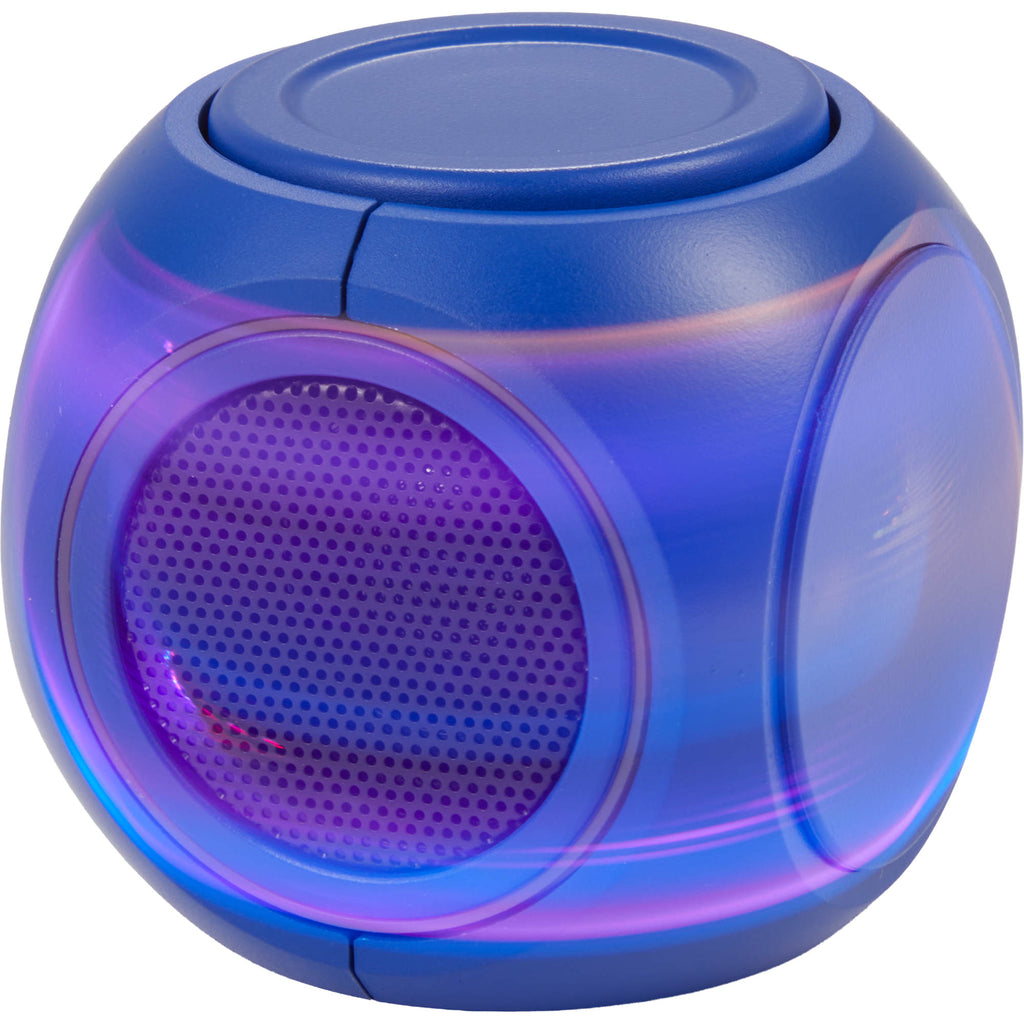 SpinNova Light Up Speaker with Fidget Spinner Full Color - Royal - Detail 5