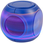 SpinNova Light Up Speaker with Fidget Spinner Full Color - Royal - Detail 5