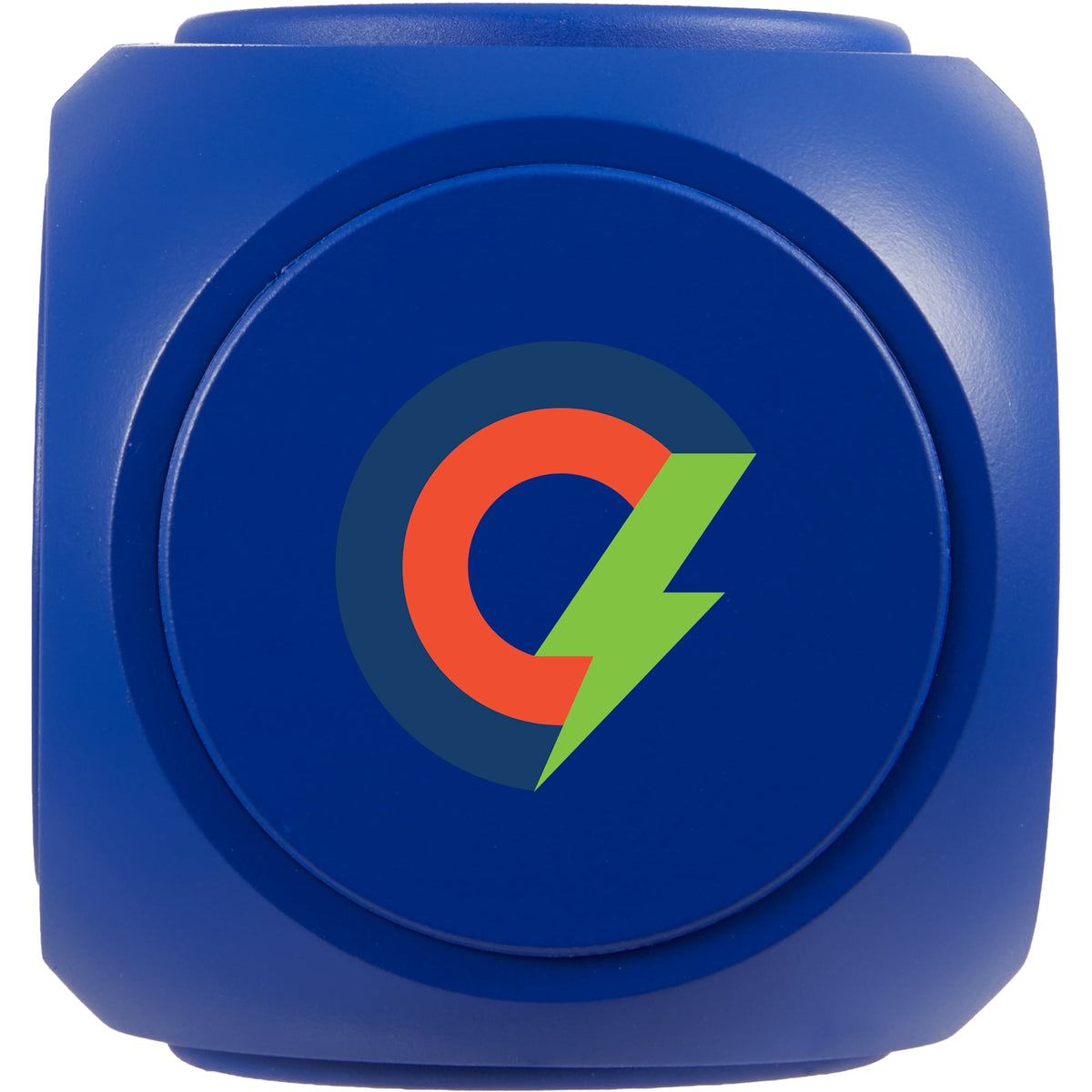 SpinNova Light Up Speaker with Fidget Spinner Full Color - Royal - Front