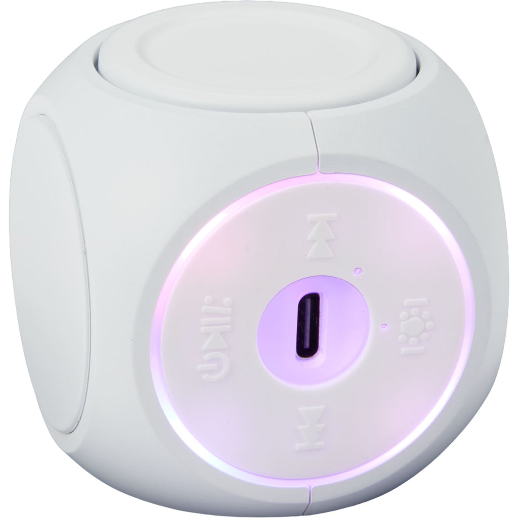 SpinNova Light Up Speaker with Fidget Spinner Full Color - White - Detail 4
