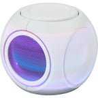 SpinNova Light Up Speaker with Fidget Spinner Full Color - White - Detail 5