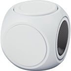SpinNova Light Up Speaker with Fidget Spinner Full Color - White - Left Angle