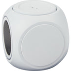 SpinNova Light Up Speaker with Fidget Spinner Full Color - White - Right Angle