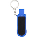 SpinStand Keychain with Phone Stand and Fidget Spinner Full Color - Royal - Back 2