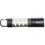 Spiral Filament Lantern Flashlight with Zoom, 150 Lumens Laser Engraving - Black - Front