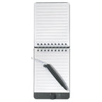 Spiral Jotter with Sticky Notes, Flags and Pen - Black - Open