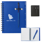 Spiral Notebook and Pen
