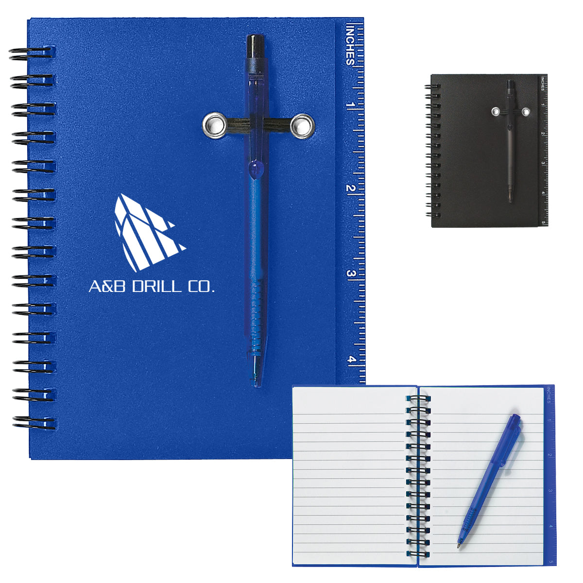 Spiral Notebook and Pen