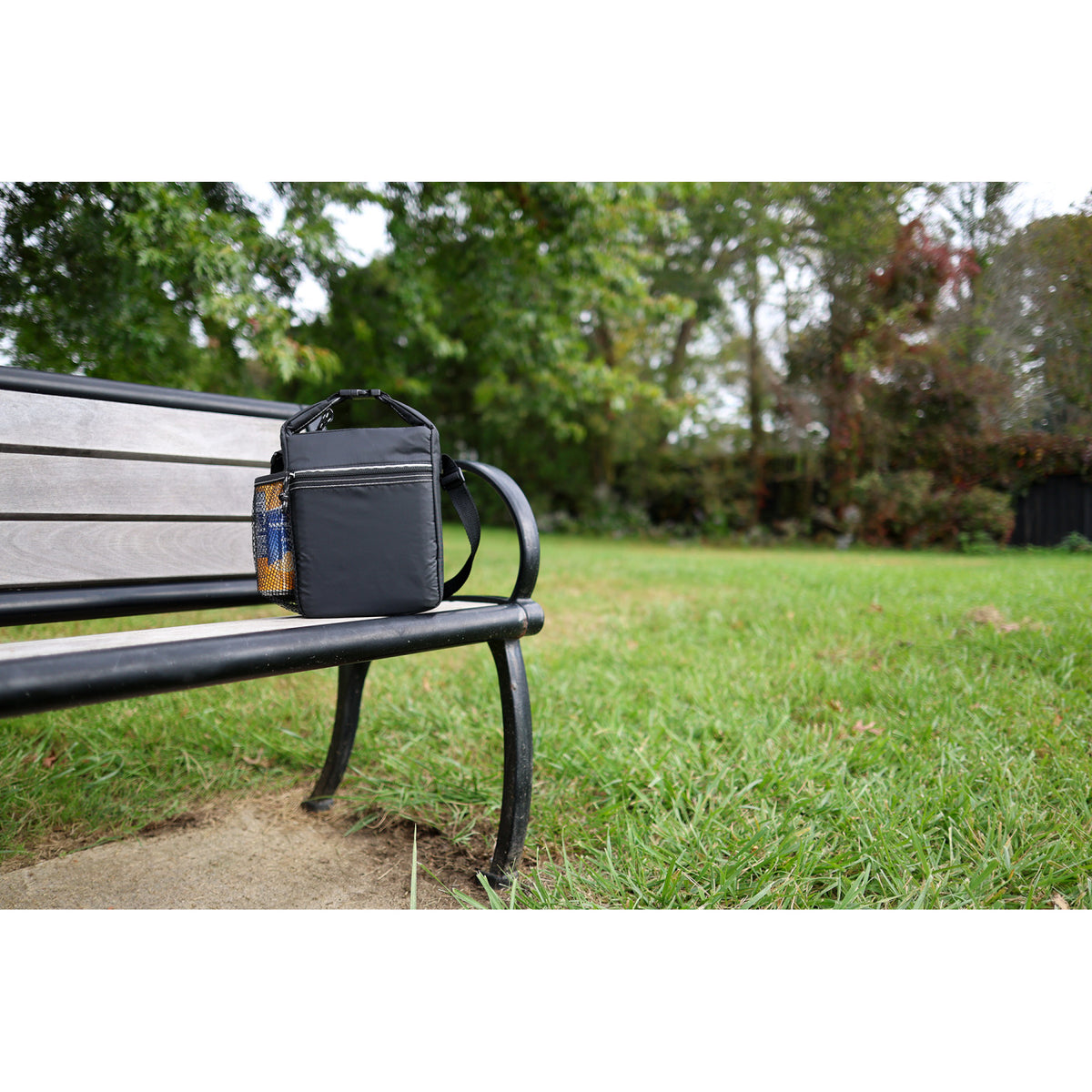Spirit Kid Friendly Lunch Cooler, 6 Cans Embroidery - Black - View 5