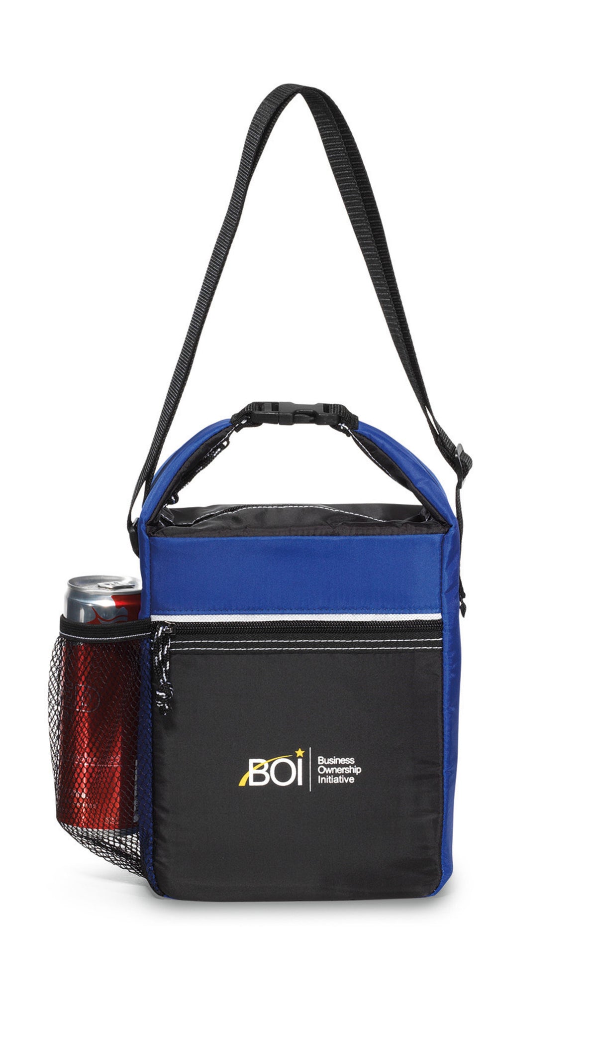 Spirit Kid Friendly Lunch Cooler, 6 Cans - Royal Blue - View 1