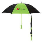 Splash of Color Golf Umbrella, 60 Inch Arc - Lime Green - Colorbrite