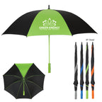 Splash of Color Golf Umbrella, 60 Inch Arc