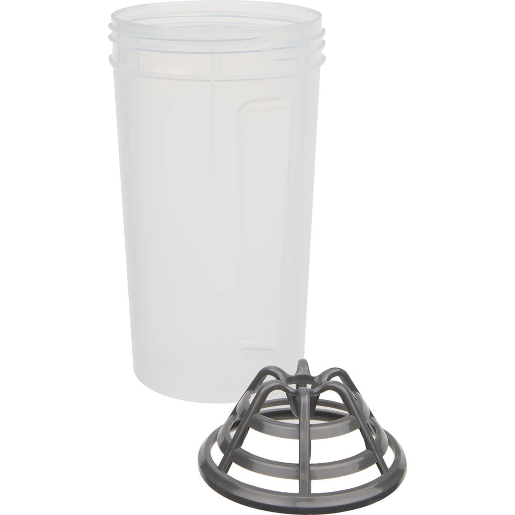 Sports Shaker Bottle with Mixer, 24 oz - Black - Components