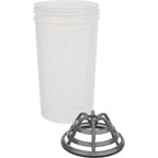 Sports Shaker Bottle with Mixer, 24 oz - Black - Components