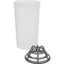 Sports Shaker Bottle with Mixer, 24 oz - Black - Components