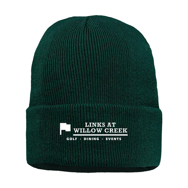 Sportsman 12" Jersey Lined Cuffed Beanie Embroidery