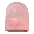 Sportsman 12" Jersey Lined Cuffed Beanie Embroidery - Pink - Back