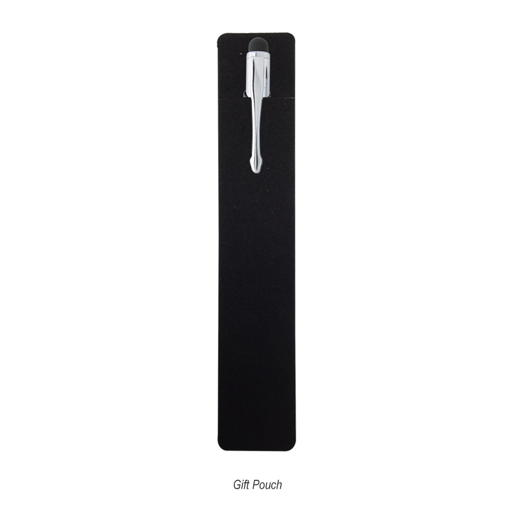Sprint Pen with Stylus - Black - Giftpouch