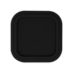 Square Food Container in Silicone - Black - Bottom