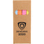 Square Highlighter Set in Recycled Plastic, 4 Colors - Natural - Front