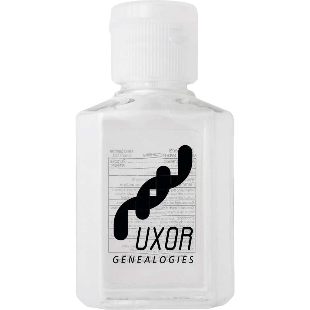 Squirt Flip-Top Hand Sanitizer, 1 oz - Clear - Front