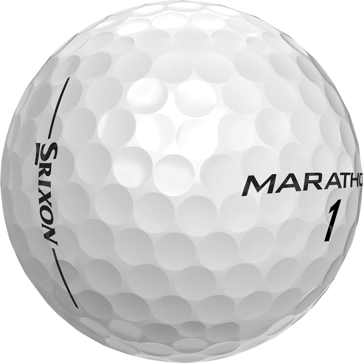 Srixon Marathon Distance Golf Balls, 15 Pack Full Color - White - Front Detail 2