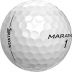 Srixon Marathon Distance Golf Balls, 3 Pack Full Color - White - Front Detail 2