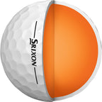 Srixon Marathon Distance Golf Balls, 3 Pack Full Color - White - Front Detail
