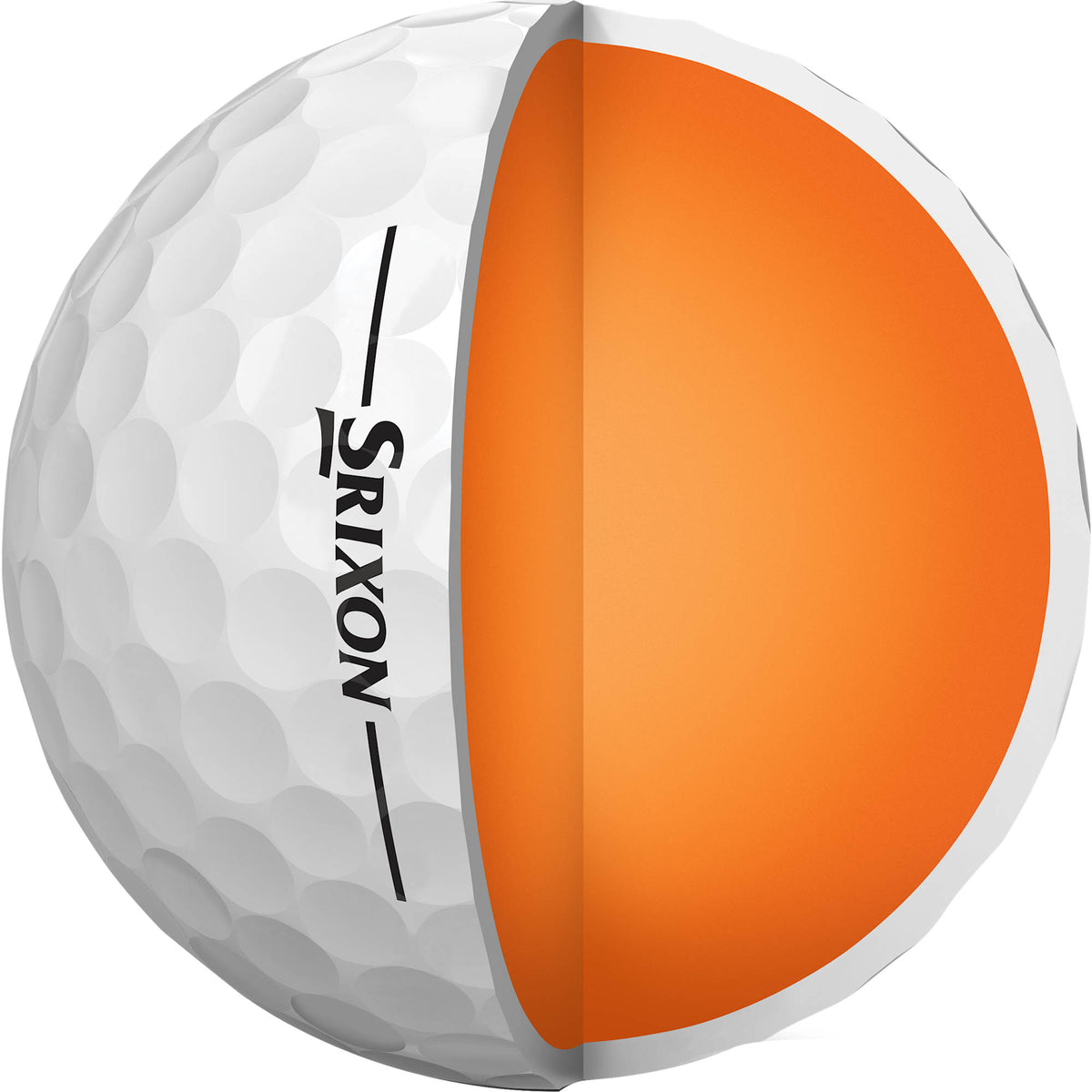Srixon Marathon Distance Golf Balls, 3 Pack Full Color - White - Front Detail