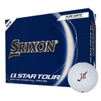 Srixon Q-Star Tour Low Compression Golf Balls, 12 Pack Full Color - White - Photo