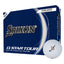 Srixon Q-Star Tour Low Compression Golf Balls, 12 Pack Full Color - White - Photo