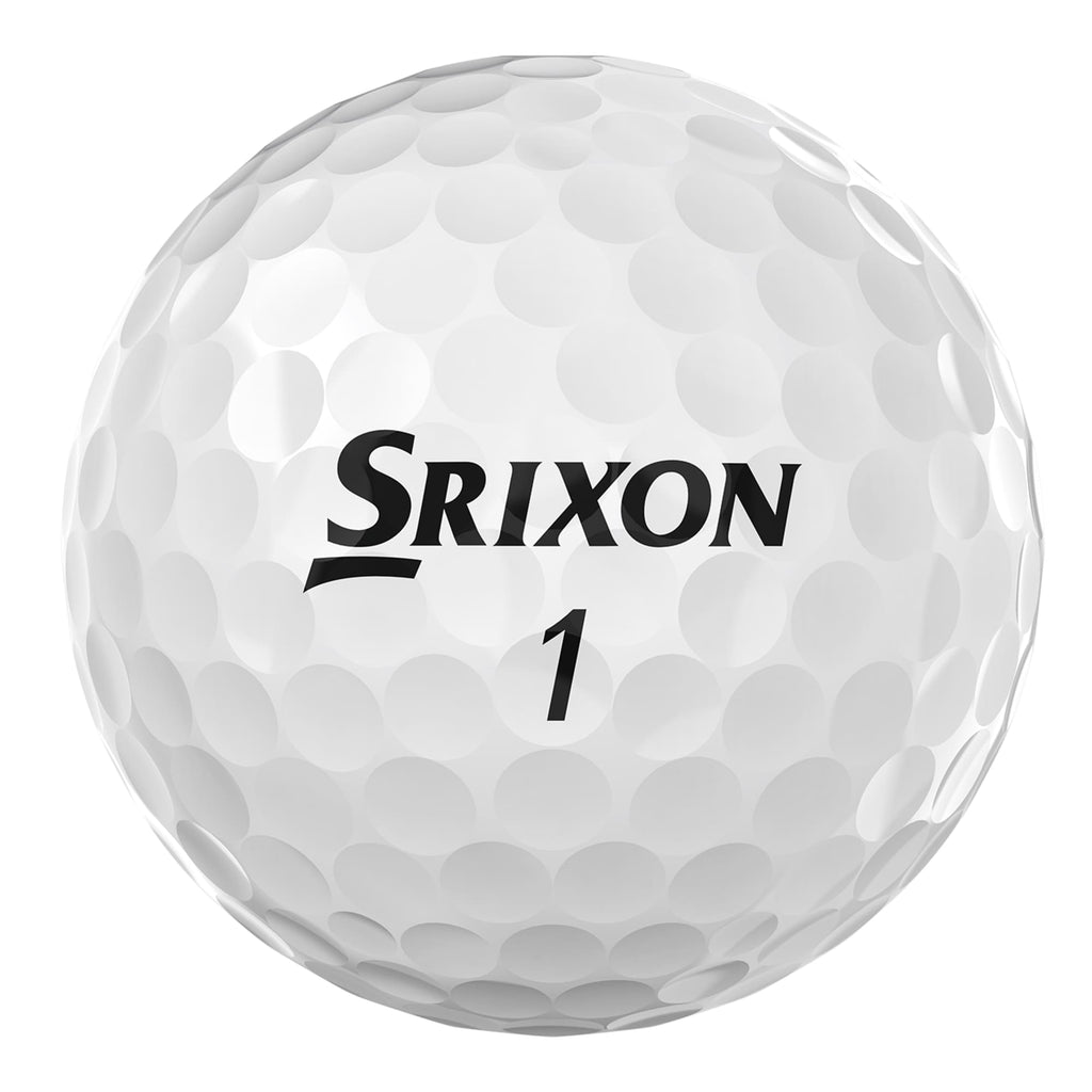 Srixon Q-Star Tour Low Compression Golf Balls, 3 Pack Full Color - White - Back