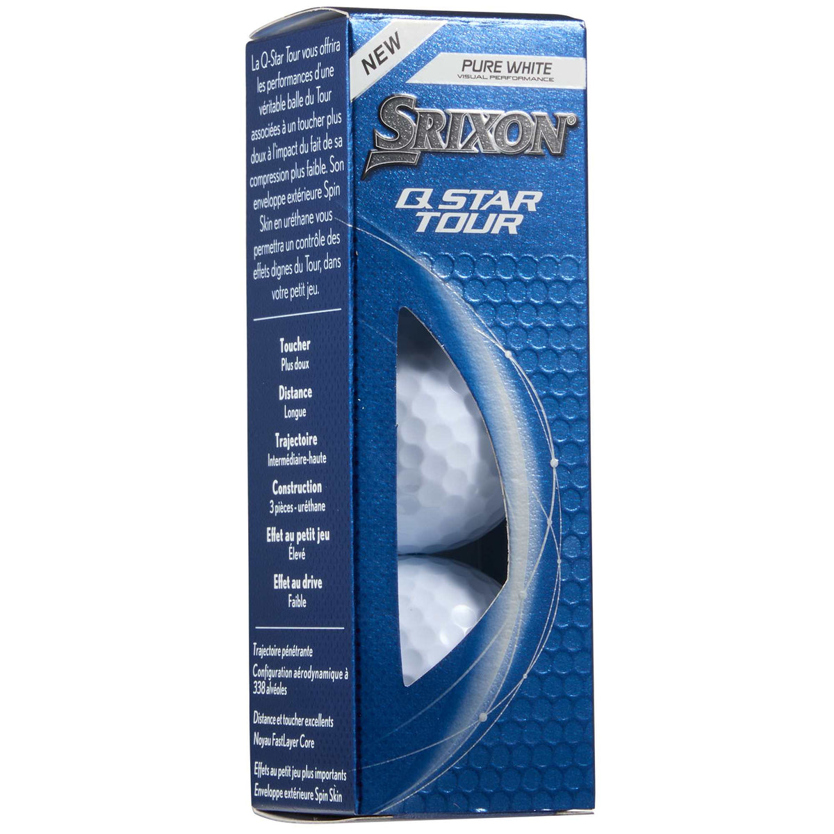 Srixon Q-Star Tour Low Compression Golf Balls, 3 Pack Full Color - White - Photo 3