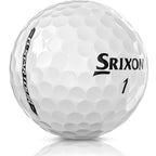 Srixon Q-Star Tour Low Compression Golf Balls, 3 Pack Full Color - White - Right Angle