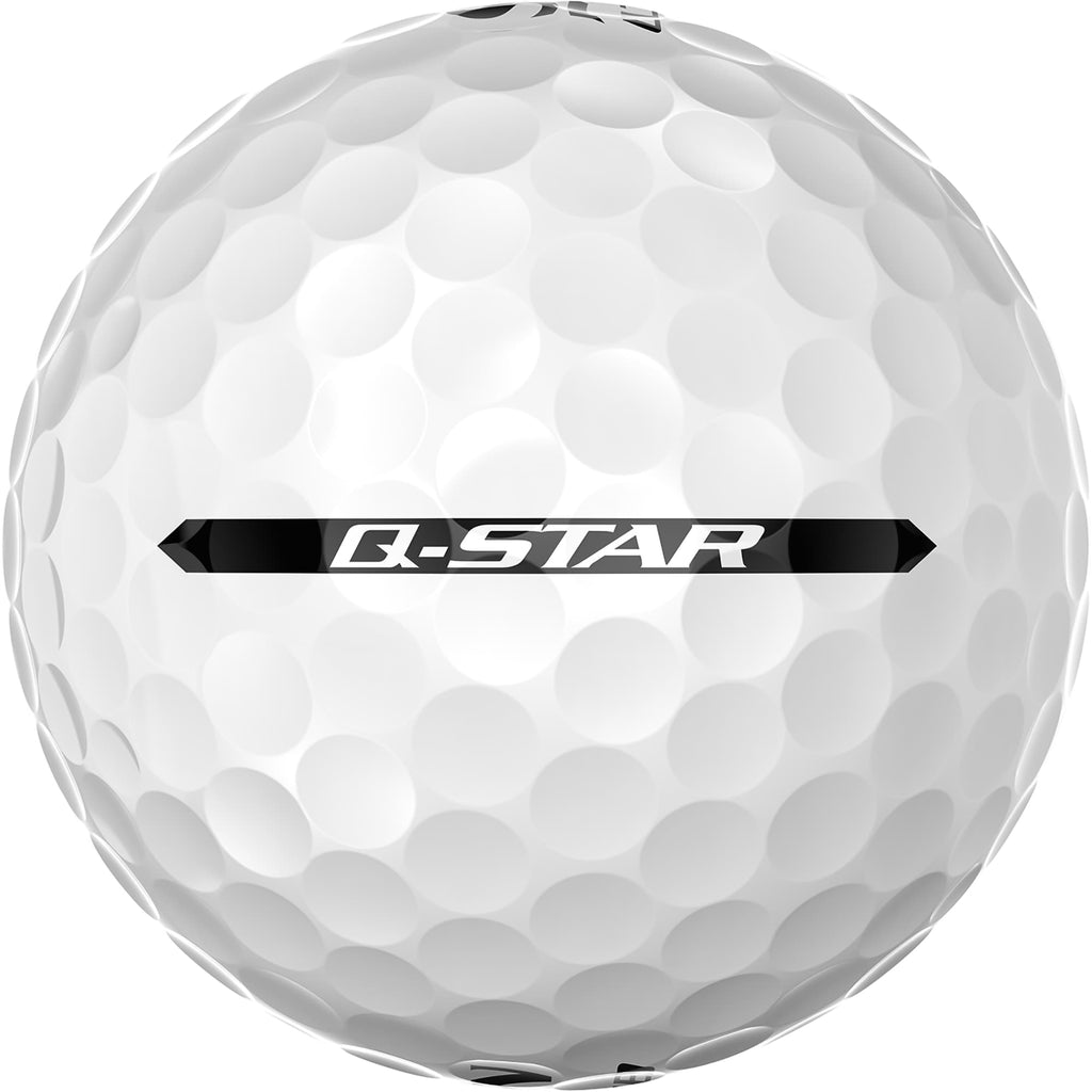 Srixon Q-Star Ultispeed Distance Golf Balls, 3 Pack Full Color - White - Side 2