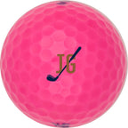 Srixon Soft Feel Low Compression Golf Balls, 12 Pack Full Color - Pink - Front